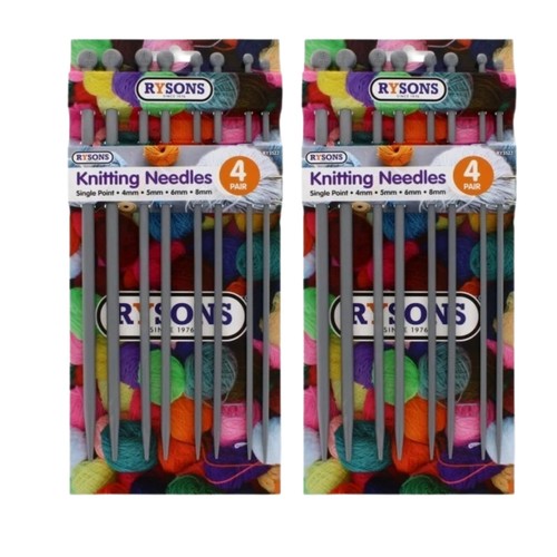 Pairs knitting needles 25cm - pairs,