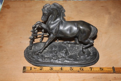 Metal possibly spelter figure - possibly,