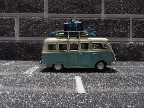 Tin retro volkswagen split - retro, vw