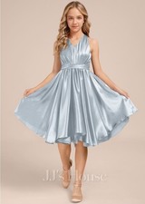 UK Flower Girls Party Dress Wedding Bridesmaid Formal Gown Pageant Prom Dresses