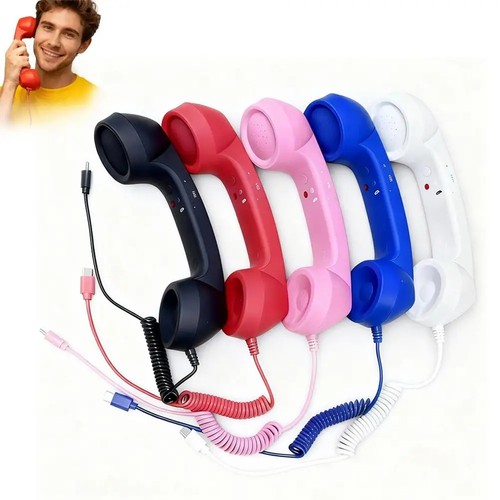Retro telephone handset for - handset,