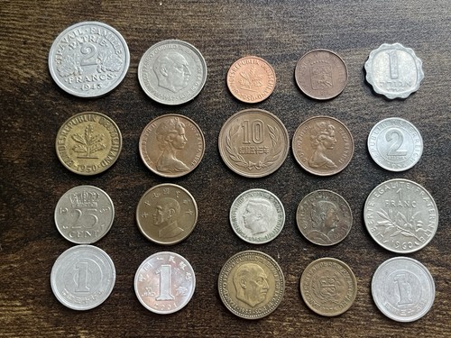 Lot old foreign - of,