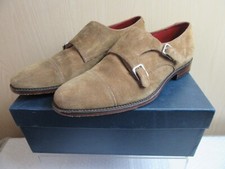 Mens Herring Double Monk Suede