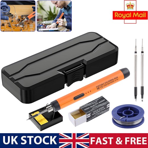 Portable soldering iron kit - soldering,
