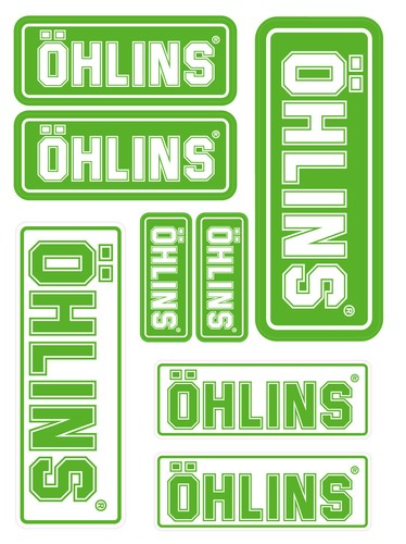 Ohlins fork shock stickers - fork,