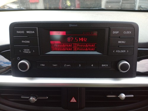 Kia picanto stereo radio - stereo, head