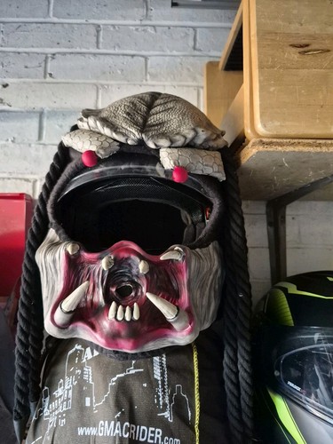Predator motorcycle helmet - predator,