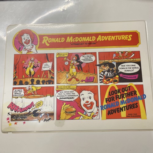 Ronald mcdonald adventures - mcdonald,