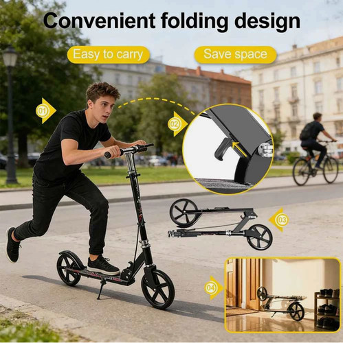 Kids adults scooter foldable - kids, &