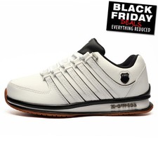 K Swiss Rinzler Ltd Edition Mens Classic Retro Lifestyle Designer Trainers White