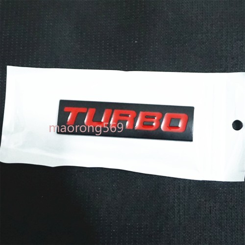 Black matte turbo red - black,