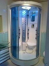 2 SEAT STEAM SHOWER ROOM CABIN ENCLOSURE CUBICLE NEW !! XAVIER X0013