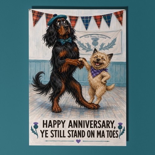 Gordon setter cairn terrier - setter,