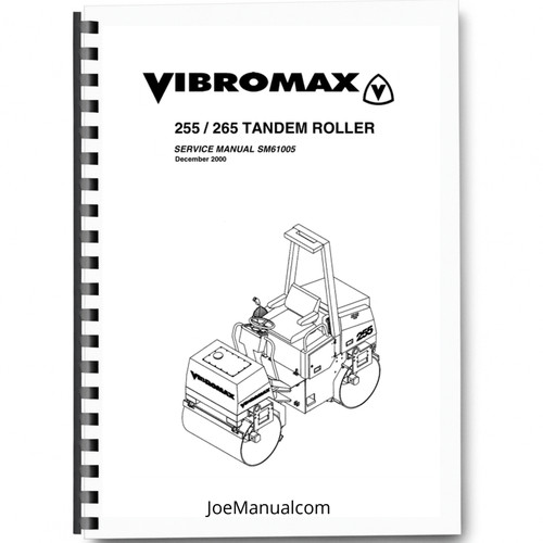Jcb vibromax 255 265 tandem - jcb,