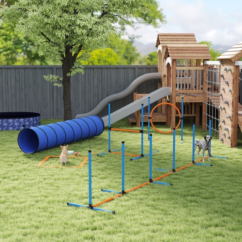 Dog agility equipment - dog, 8pcs