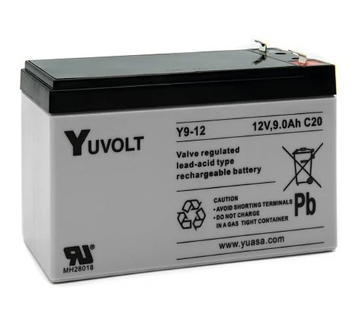 Yuasa yuvolt 12v 9ah - 9ah, sealed