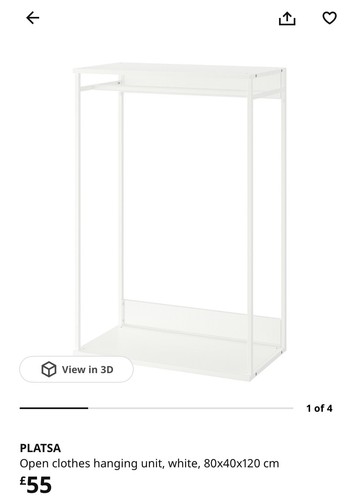 Platsa open clothes hanging - platsa,