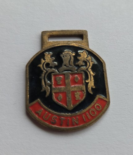 Vintage enamel austin 1100 - vintage,