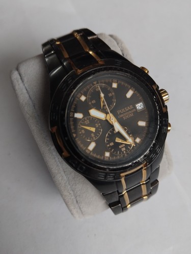 Pulsar men chronograph - men's, watch