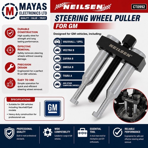 Steering wheel puller for - steering,