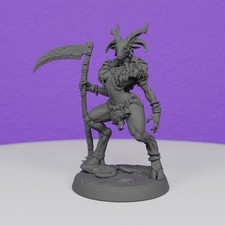 Female Beastmen Reaper Kzara |