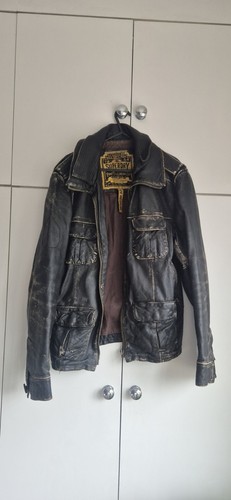 Superdry leather jacket - superdry,,