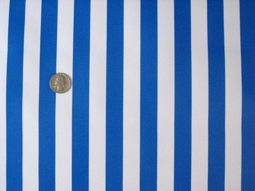 Royal blue stripe vinyl - blue,