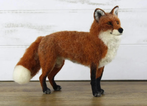 Beautiful needle fox felting - needle,
