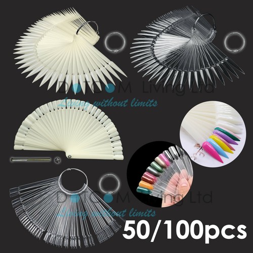 100pcs nail art tips - 50/100pcs,