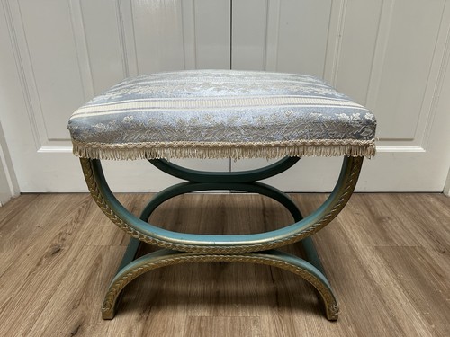 Vintage lloyd loom style blue - vintage,