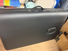 massage table, folding, open