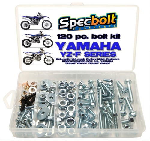120pc bolt kit yamaha yzf450 - kit,