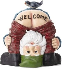 Naughty Garden Gnome Welcome