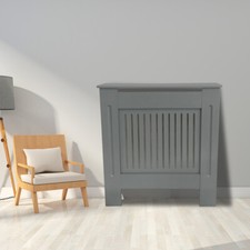 Radiator Cover Grey Modern