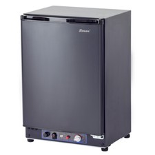 SMAD 3 Way Fridge Gas LPG/12V/240V 40L Absorption Campervan Motorhome Black