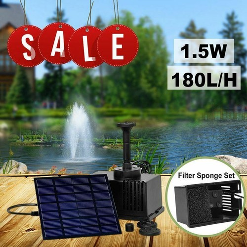 Solar fish pond pump - fish, with