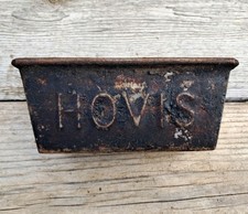 Antique Vintage Hovis Bread Baking Tin Advertising Shop Sign Display Kitchenalia