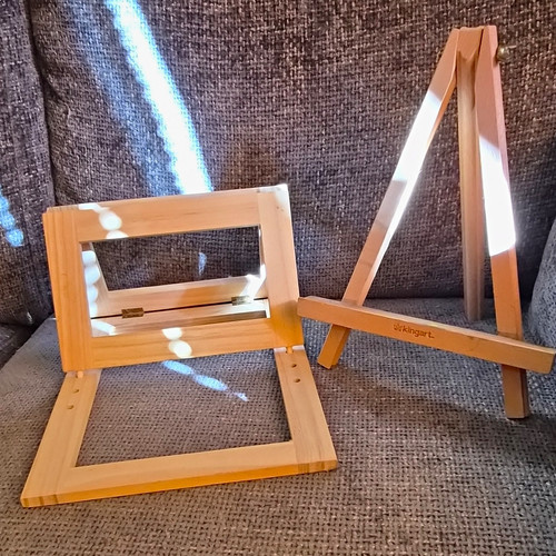 Small wooden table top easel - small, table-top