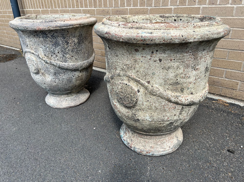 Anduze pots planters pair - pots,