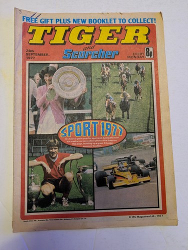 Tiger and scorcher comic - and,