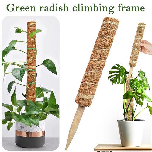 Plant coir totem pole - plant,