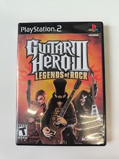 Guitar Hero III 3: Legends of Rock PlayStation 2 PS2 Game Complete NTSC