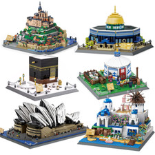 Wange Building Block Toys World's Architecture Bricks Model for Adults or Kids