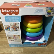 Fisher Price Rockin’ Fun Toy Trio, Stacking rings, Pegs And Pull Along Blocks