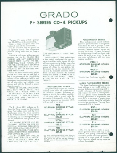 1974 grado series cd 4 - 1974,