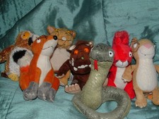 THE GRUFFALO SET OF 7 GRUFFALO SMALL PLUSH SOFT TOYS BY AURORA WORLD (1)