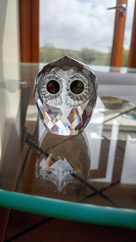 Swarovski crystal small - swarovski, owl