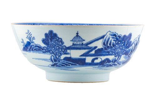 Chinese porcelain large bowl - chinese,