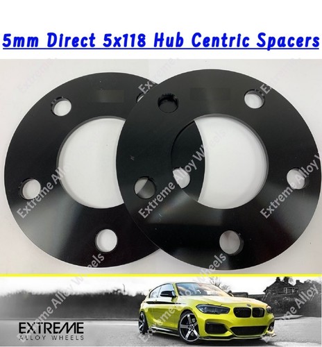Alloy wheel spacers - wheel, 5mm
