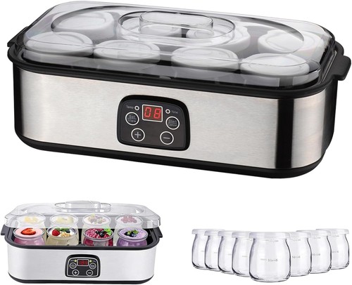 Yoghurt maker with glass - yoghurt,
